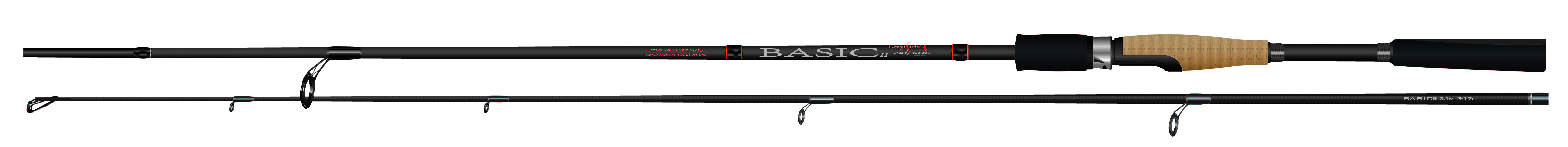 Удилище Basic II, 10-30г, 2.4м