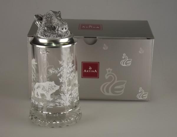 Кружка д/пива "Кабан"  0,5л