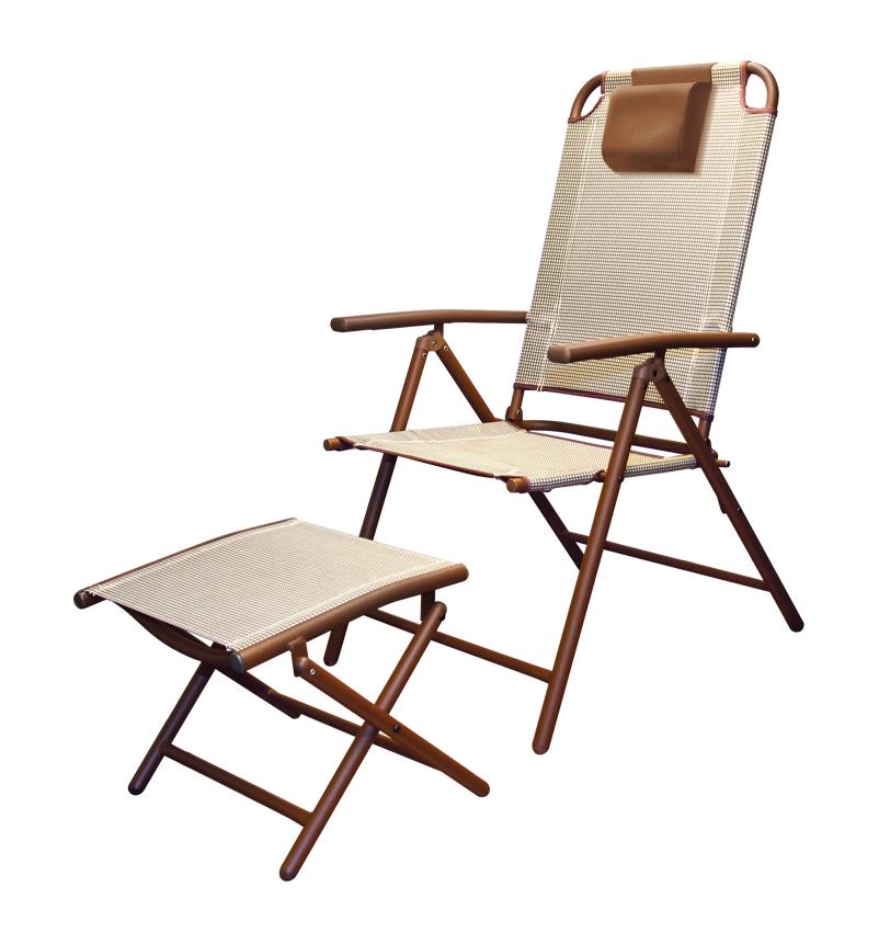 Кресло регулироемое с табуретом для ног